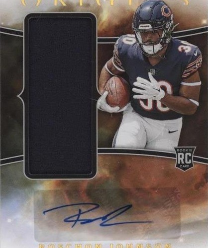 2023 Panini Origins Roschon Johnson #RJJA-RJ