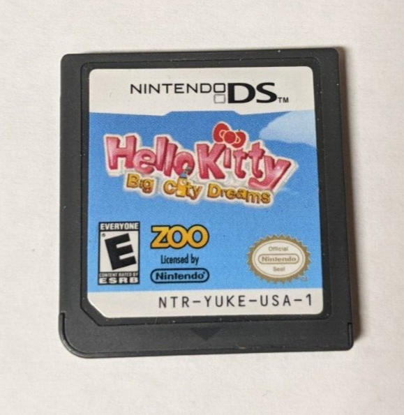Hello Kitty: Big City Dreams [Nintendo DS - NTR-YUKE-USA-1