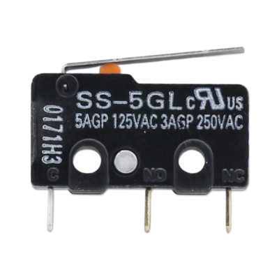 5PCS Micro Limit Switch SS-5GL  SS-5GL2 with Straight Lever 5AGP 125VAC 5A NEW