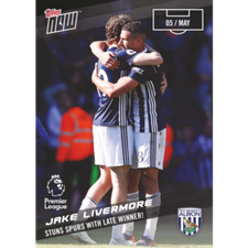 2018 JAKE LIVERMORE WEST BROMWICH ALBION STUNS SPURS TOPPS ...