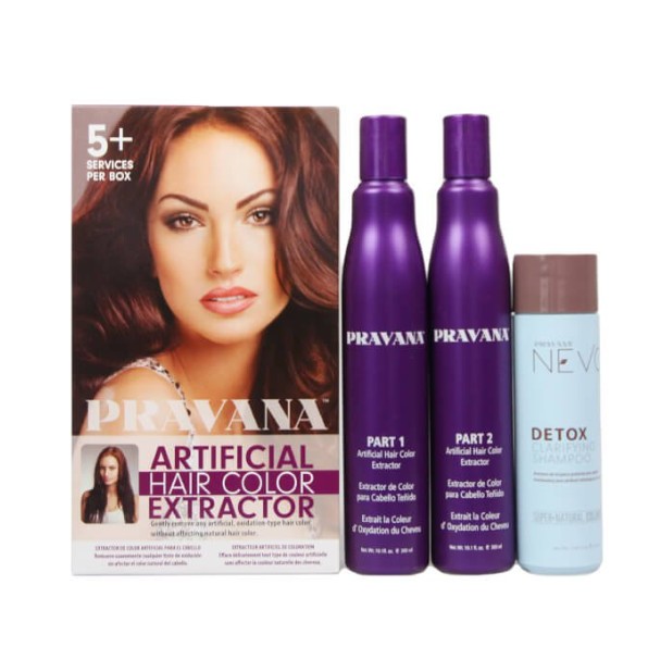 Pravana Artificial Hair Color Extractor 3 Combo Set For Sale Online