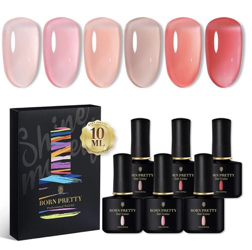 Set Sheer Clear Crystal Translucent