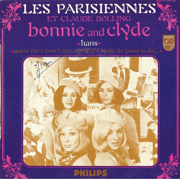 Les Parisiennes Et Claude Bolling Bonnie And Clyde - 45t X 1