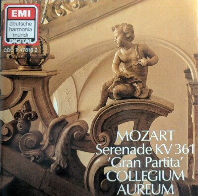 MOZART SERENADE – GRAN PARTITA – COLLEGIUM AUREUM – CD