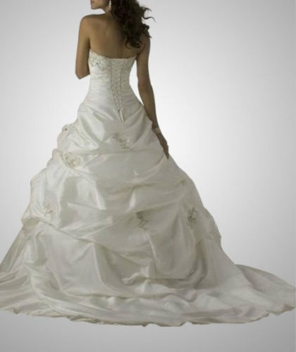 Taffeta Wedding Dress