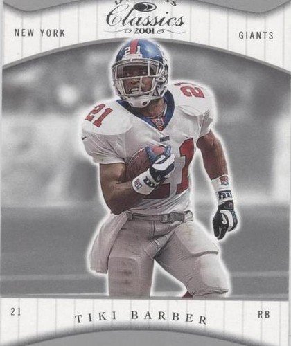 2001 Donruss Classics Tiki Barber #59