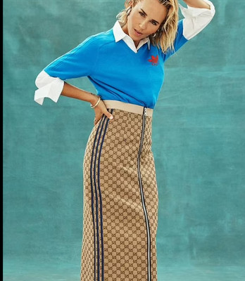 Gucci x Adidas GG Canvas SKIRT With Tags