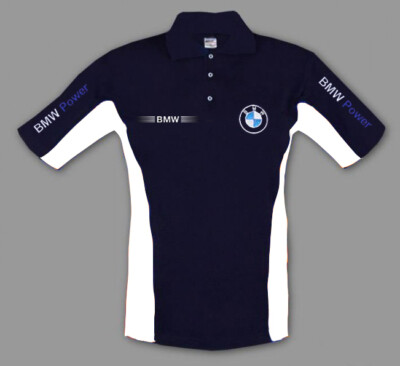 Neu Herren  BMW Power Polo Shirt Motor Sport, Gr. S-3XL