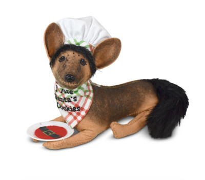 Annalee Christmas Naughty German Shepard Dog 6'' New 2024 760524