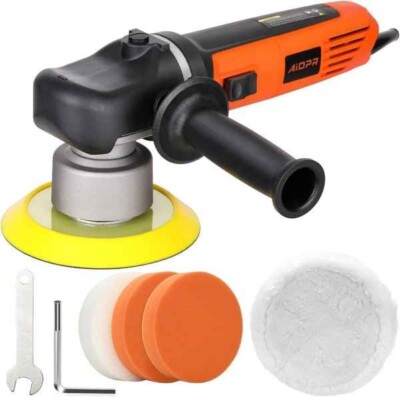 AIOPR 6'' Variable Speed Car Polisher for Polishing Sanding Waxing Buffing 6840P