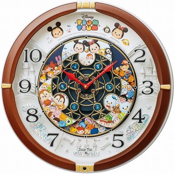 Clock Fw588b Mickey Minnie Kawaii Seiko Japan