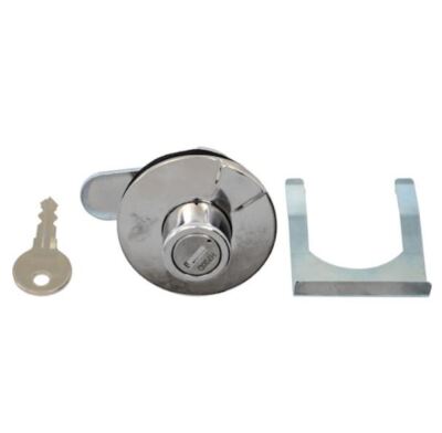 Buyers Products 3019101, Universal Stainless Steel Push-Button Lock Kit For
