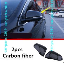 Carbon fiber Side Door Rearview Mirror Cover Trim For BMW X1 F48 2016-2018 2019 | eBay