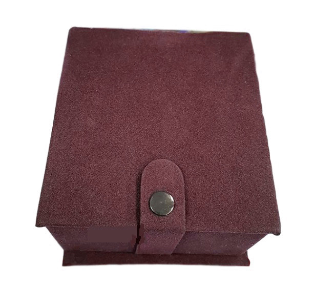 Cofanetto Scatolo Confezione Astuccio Con Cuscino Per Orologio Velluto Rosso lac 1