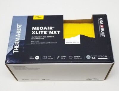 New ThermaRest NeoAir Xlite NXT  Regular Small RS Ultralight Sleeping Pad 20x66''