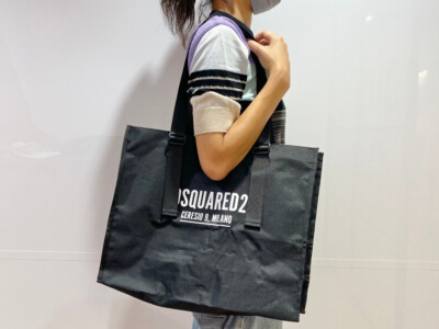 NEW DSQUARED2 SPECIAL BOOK BIG size Square Tote Shoulder bag from Japan Magazine