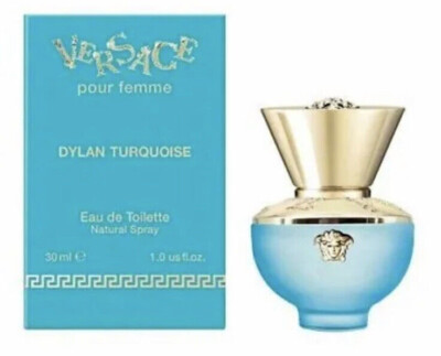 Versace Pour Femme Dylan Turquoise Perfume By Versace EDT Spray 1oz/30ml Women