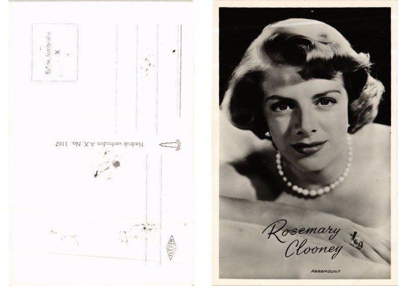 Cpa Ak Rosemary Clooney Film Star (556029)