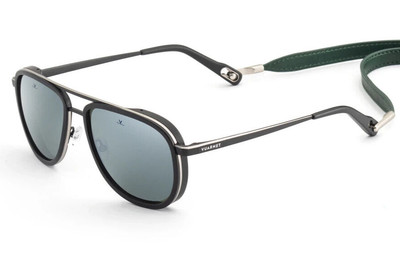 Vuarnet Sunglasses VL211100051123 GLACIER 2111 VL2111 Black/Green + Pure Grey SF