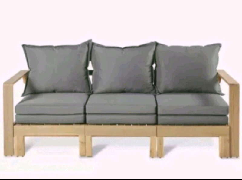 Aldi Gardenline Wooden Garden Day Bed Sofa Lounger In Bishopbriggs Glasgow Gumtree