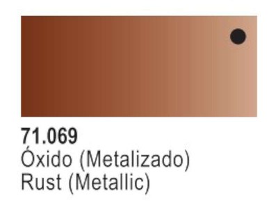 17ml Bottle Metallic Rust Model Air (6/Bx)
