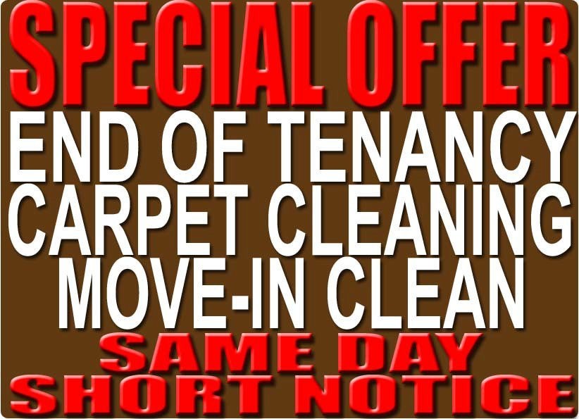 SHORT NOTICE GUARANTEE END OF TENANCY CLEANING SERVICES CARPET BUILDERS