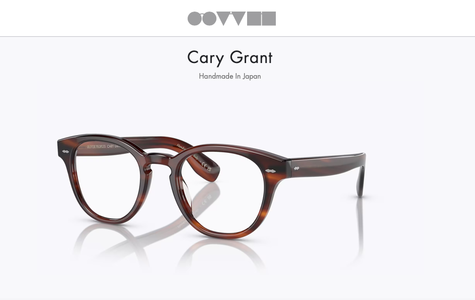 Pre-owned Oliver Peoples Cary Grant Optical Ov5413u In Grant Tortoise Msrp$468 Rare Find In Gray