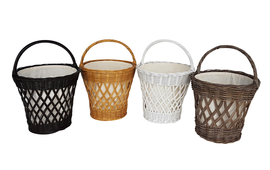 Rattan-Wäschekorb