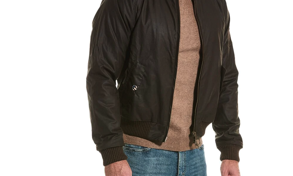 Pre-owned Barbour Steve Mcqueen Rectifier Harrington In Sage British Luxury