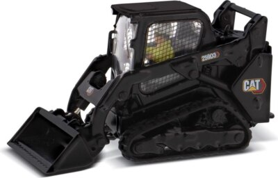 Cat 259D3 Compact Track Loader with Special Black Paint in 1:50 scale by Diecas