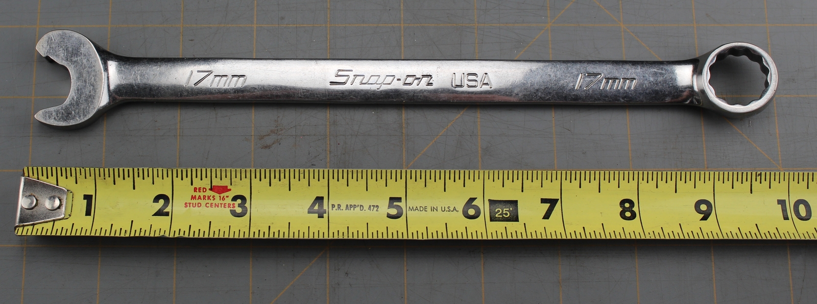 Snap On Tools SRXM17 17mm Combination Wrench Speed Open End | eBay