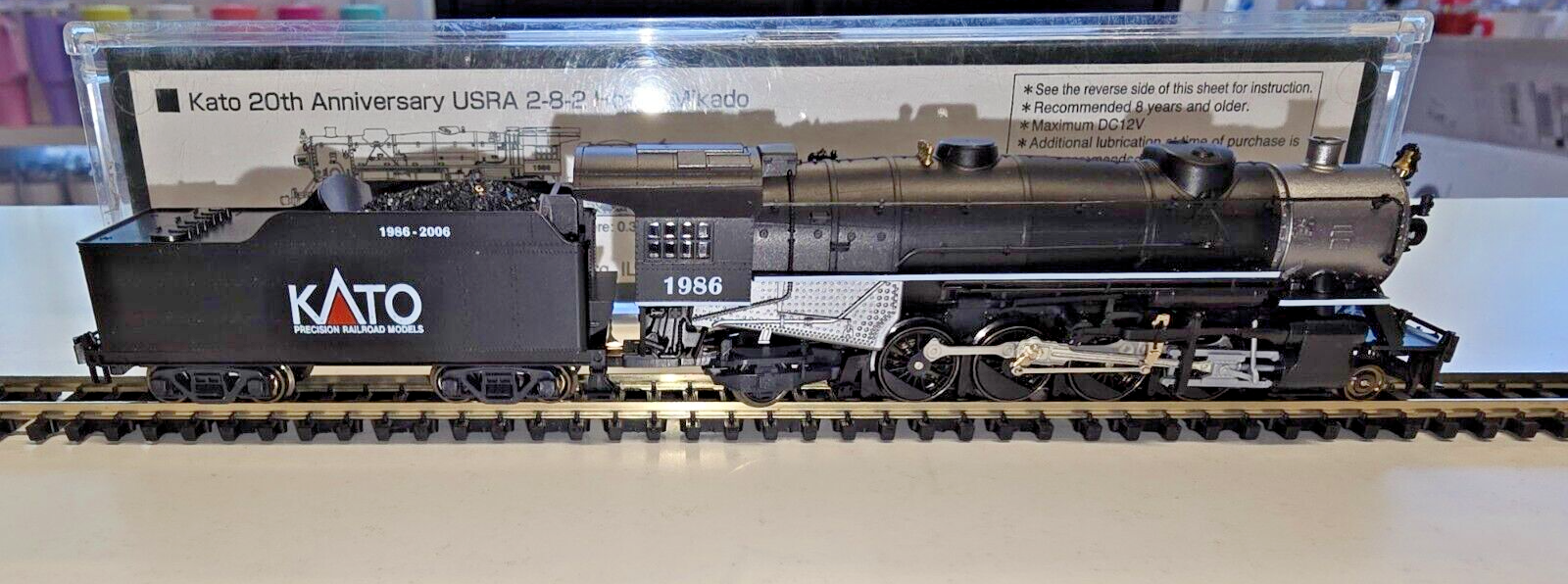 新品未使用　KATO 126-0106 Heavy Mikado  (CB&Q) KATO N SCALE 126-0106 HEAVY MIKADO CB & Q #5514 | eBay