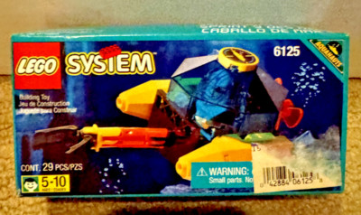 LEGO 6125 Sea Sprint 9 - Retired - 1995 - Vintage & Rare - Sealed - Fast Ship