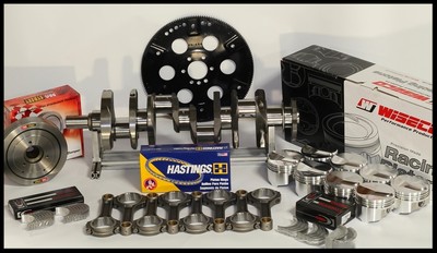 bloodybone994様　9枚 BBC 454 ROTATING ASSEMBLY SCAT CRANK & WISECO FORGED PISTONS