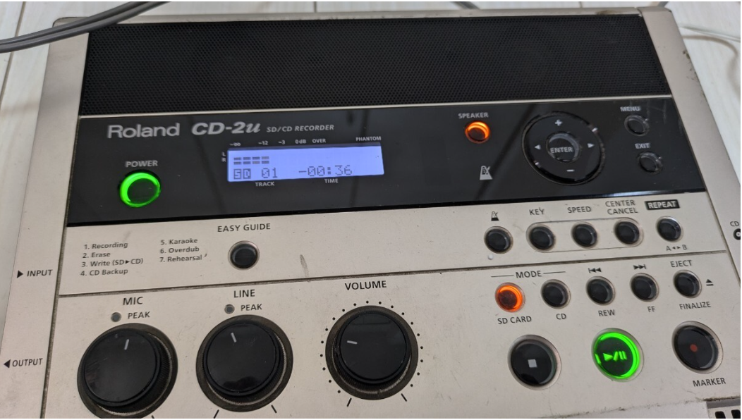 Roland CD-2u SD CD Recorder Japan | eBay