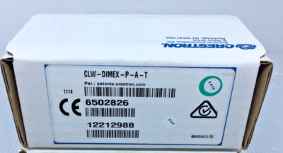 Crestron CLW-DIMEX-P-A-T Wireless In-Wall Dimmer 120V Almond 6502826 - NEW
