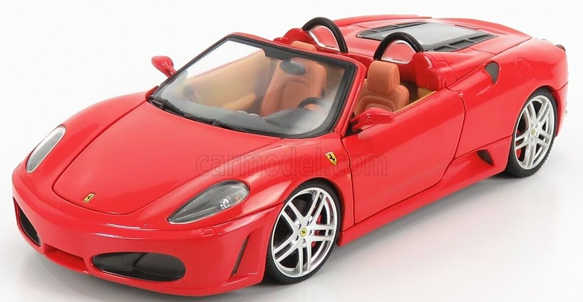 F430 Spider 2005 ミニカー HOTWHEELS 2005 FERRARI F430 SPIDER Red 1:18 G7222*Brand New