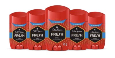 5 Old Spice Classic Deodorant 24Hr Odor Protection Fresh Scent 50g