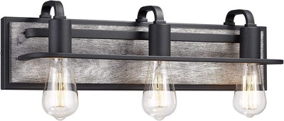 HANASS Bathroom Light Fixture, 21.25 inch Bath Vanity Lights in White 