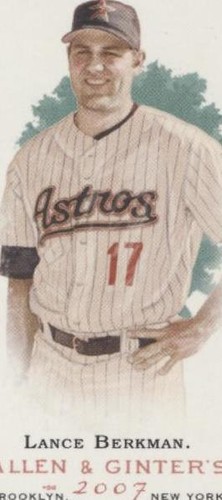 2007 Topps Allen & Ginter's - Lance Berkman #105