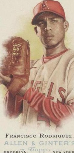 2006 Topps Allen & Ginter's - Francisco Rodriguez #109