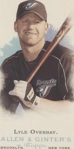 2006 Topps Allen & Ginter's - Lyle Overbay #218