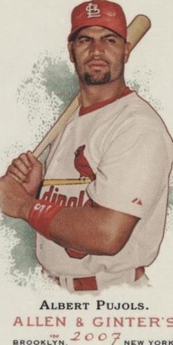 2007 Topps Allen & Ginter's - Albert Pujols #50