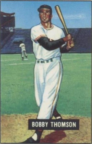 1986 C.C.C. 1951 Bowman Reprints - Bobby Thomson #126