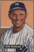 1951 Bowman - Gene Woodling #219