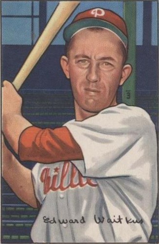 1952 Bowman - Eddie Waitkus #92
