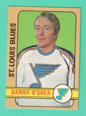 (1) DANNY OSHEA  1972-73 O-PEE-CHEE # 201 BLUES EX-MT  CARD (H3761)