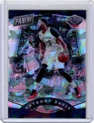 2017 Panini The National VIP Anthony Davis Cracked Ice Insert Card /25 Pelicans