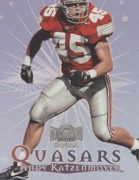 1999 Skybox Metal Universe Andy Katzenmoyer #8 Q