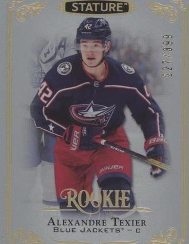 2019-20 Upper Deck Stature - Alexandre Texier #154